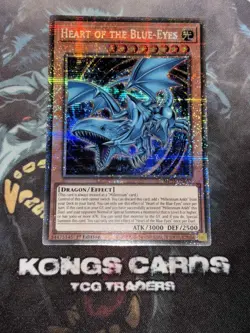 Yu-Gi-Oh MP25-EN013 Heart of the Blue-Eyes Starlight Rare - Image 1
