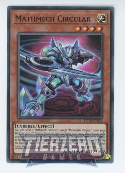Yugioh POTE-EN028 - Mathmech Circular - Super Rare - Image 1