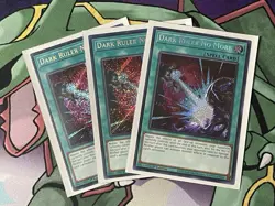x1 Dark Ruler No More Secret Rare RA01-EN060 25th Anniversary Rarity Coll Yugioh - Image 1
