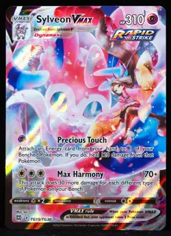 Sylveon VMAX #TG15 NM-M Pokemon Card - Image 4