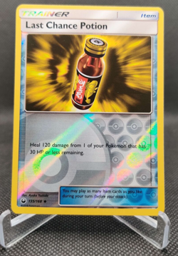 Pokemon TCG Last Chance Potion 135/168 Reverse Holo Trainer Uncommon card - Image 1