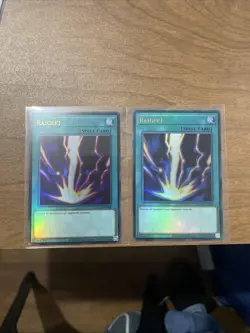 Raigeki (MISPRINT COLOR ERROR-CARD RT SIDE) LCKC-EN088 NM +Bonus FREE SHIPPING! - Image 2