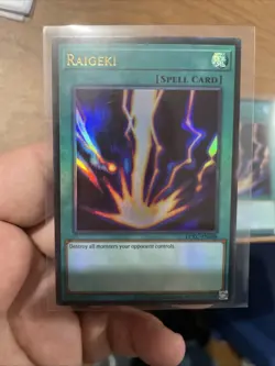Raigeki (MISPRINT COLOR ERROR-CARD RT SIDE) LCKC-EN088 NM +Bonus FREE SHIPPING! - Image 4
