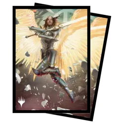 Magic the Gathering March of the Machine Archangel Elspeth card sleeves - Image 1