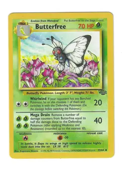 Butterfree Jungle Set 33/64 - Pokemon Card - Image 1