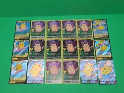 Huge Lot (18) Of Pokemon Celebrations Cards Pikachu 005/025 Holo NM-MINT - Image 1