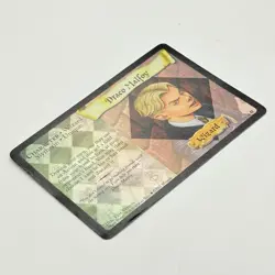 Harry Potter Trading Card Game Draco Malfoy Wizard 3/116 Base Set Holo Foil 2001 - Image 4