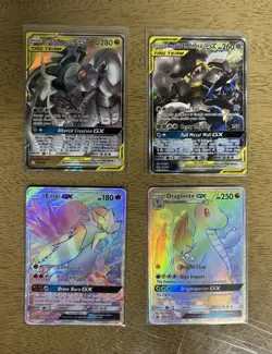 Lot Of GX Tag Team Pokemon Cards - Art Rare - Rainbow Rare - Played - Image 1