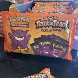 Lot Of 10 Bundles Nintendo Pokemon TCG BOOster Trick Or Trade Trading Card Game - Image 2