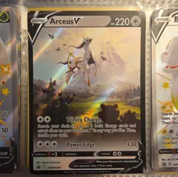 Pokemon Arceus v SWSH204 Sword & Shield Black Star Promo Card - Image 1