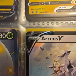 Pokemon Arceus v SWSH204 Sword & Shield Black Star Promo Card - Image 2