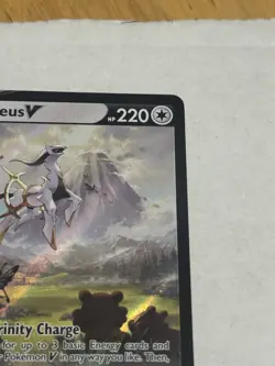 Arceus V SWSH204 SWSH: Sword & Shield Promo Cards Holo Near Mint - Image 3