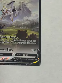 Arceus V SWSH204 SWSH: Sword & Shield Promo Cards Holo Near Mint - Image 4