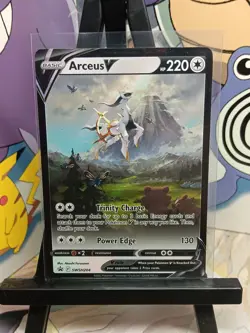 Arceus V SWSH204 SWSH: Sword & Shield Promo Cards Holo NM - Image 1