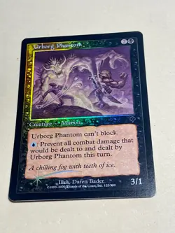 Urborg Phantom FOIL Invasion NM Black Common MAGIC GATHERING CARD - Image 1