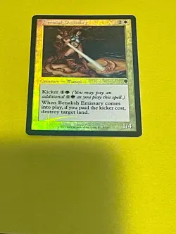 Benalish Emissary FOIL Invasion NM White Uncommon MAGIC MTG CARD - Image 1