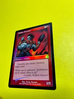 Keldon Arsonist FOIL Prophecy NM Red Uncommon MAGIC GATHERING CARD - Image 3