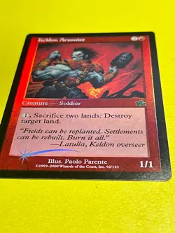 Keldon Arsonist FOIL Prophecy NM Red Uncommon MAGIC GATHERING CARD - Image 5