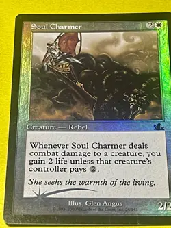 Soul Charmer FOIL Prophecy NM White Common MAGIC THE GATHERING CARD - Image 5