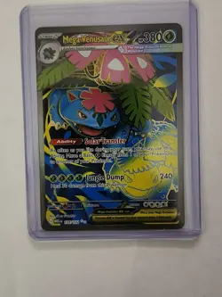 Mega Venusaur EX 155/132 Mega Evolution ENGLISH Pokemon TCG Card - Image 1