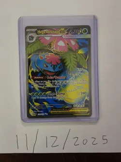 Mega Venusaur EX 155/132 Mega Evolution ENGLISH Pokemon TCG Card - Image 2