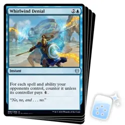 WHIRLWIND DENIAL X4 Theros Beyond Death THB Magic MTG MINT CARD - Image 1