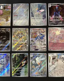 Pokemon Cards Full Art Holo Japanese Lot of 24 - Image 4