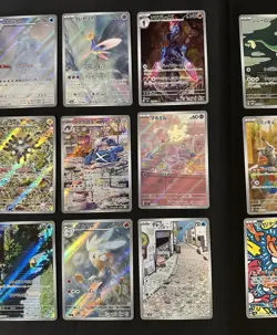 Pokemon Cards Full Art Holo Japanese Lot of 24 - Image 5