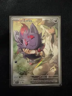 N's Zorua 189 Sv: Scarlet & Violet Promo Cards Holo - Image 1
