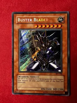 Buster Blader BPT-008 MP/HP Secret Rare Card - Image 1
