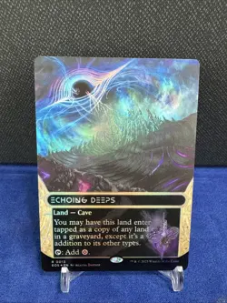 Echoing Deeps (0013) (Borderless) Edge of Eternities: Stellar Sights Foil - Image 1