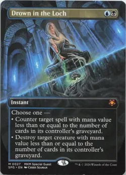 Drown in the Loch (Borderless) M Special Guests 27 - LP MTG - Image 1