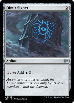 Dimir Signet [The Lost Caverns of Ixalan Commander] Magic MTG - Image 1