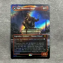 Ral, Monsoon Mage - Modern Horizons 3 (MH3) #471 NM Textured Foil Borderless - Image 1