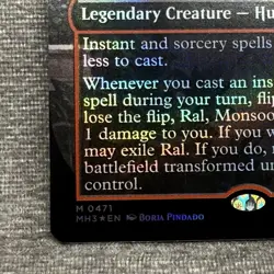 Ral, Monsoon Mage - Modern Horizons 3 (MH3) #471 NM Textured Foil Borderless - Image 5