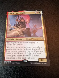 MTG Cadric, Soul Kindler Commander: Dominaria United 010/048 Pack Fresh - Image 1