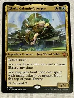 Glarb, Calamity's Augur Bloomburrow Regular - Image 1
