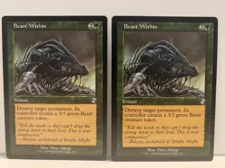 x2 NM Beast Within Time Spiral Remastered Regular MTG - Image 1