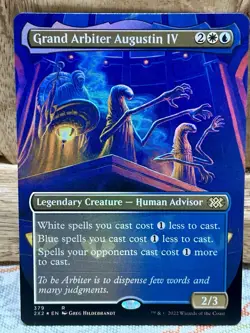 Grand Arbiter Augustin IV 2X2 Borderless FOIL Double Masters 2022 LP MTG - Image 1