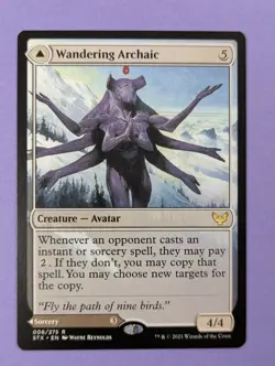 MTG: Strixhaven: Wandering Archaic Explore the Vastlands #006/275 Rare - NM - Image 1
