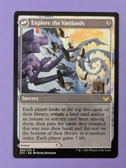 MTG: Strixhaven: Wandering Archaic Explore the Vastlands #006/275 Rare - NM - Image 2