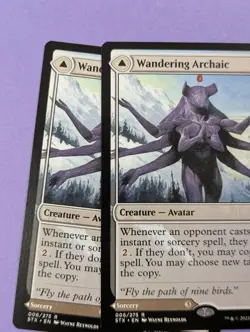 MTG: Strixhaven: Wandering Archaic Explore the Vastlands #006/275 Rare - NM - Image 3