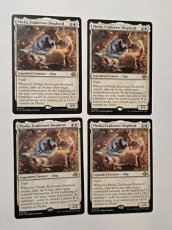 4x Phelia, Exuberan Sheperd - Modern Horizons 3 - MH3 - Near Mint - MTG - Image 1