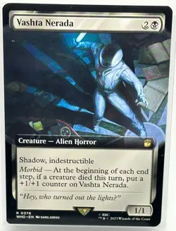 Vashta Nerada (Extended Art) Doctor Who, MTG Magic the Gathering, REGULAR (0376) - Image 1