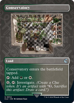 Conservatory (Borderless) [Ravnica: Clue Edition] Magic MTG - Image 1