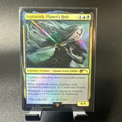 Sephiroth, Planet's Heir - Promo FOIL - Final Fantasy #4 Rare, NM - Image 1