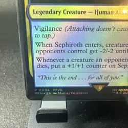 Sephiroth, Planet's Heir - Promo FOIL - Final Fantasy #4 Rare, NM - Image 2