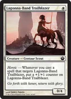 1 x Lagonna-Band Trailblazer - Foil - Journey into Nyx - Light Play - MTG - Image 1