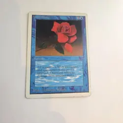 Mana Short MTG Unlimited Rare Blue Instant - Heavily Played x1 - Image 2
