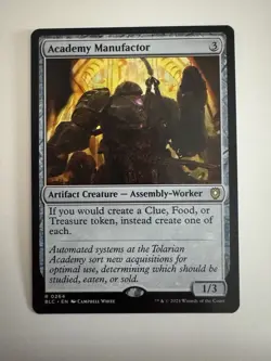 Academy Manufactor 0264 Non Foil Rare Bloomburrow Commander MTG Near Mint - Image 1